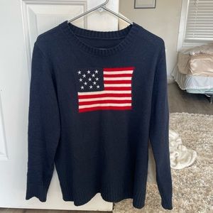 American flag sweater
